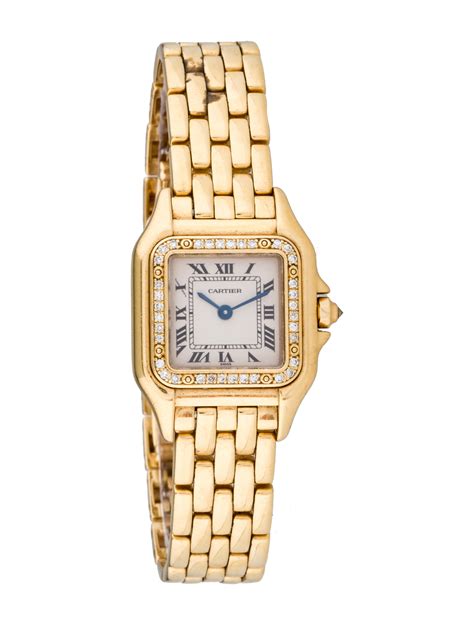 cartier panthere watch outfit|cartier panthere diamond bezel.